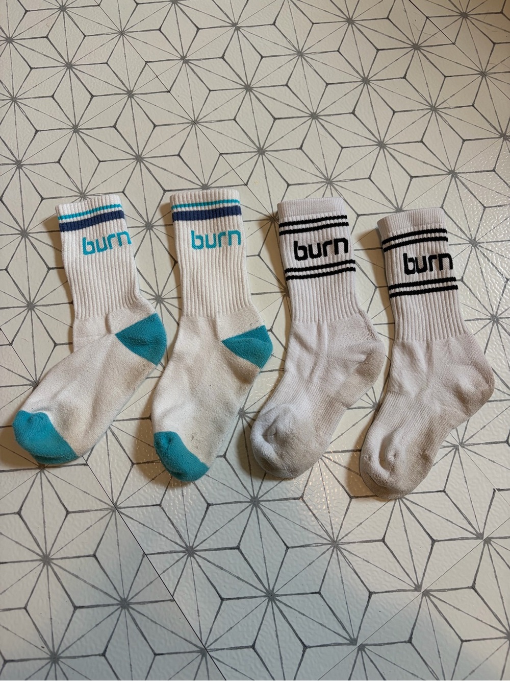 Burn Boot Camp Socks - 2 paid